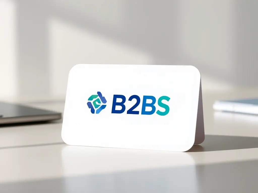 A company logo of a B2B SaaS company, displayed on a card representing a role in the interactive timeline. The card includes the company name, job title, dates of employment, and key achievements.