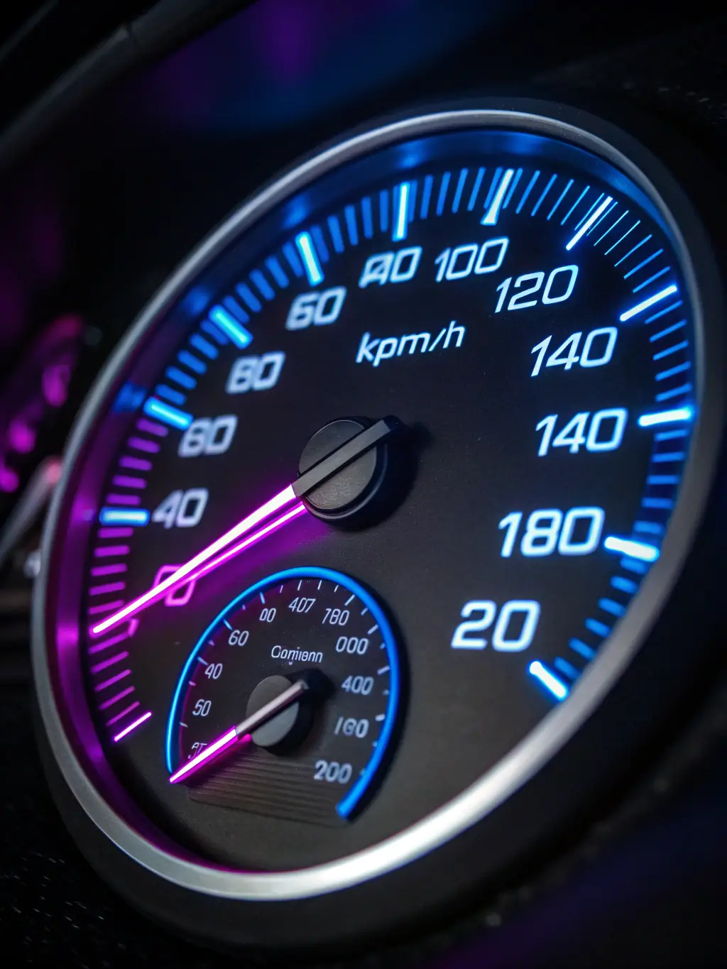 A speedometer graphic showing a 50% acceleration, representing GTM Stack's reduction of a client's sales cycle time through optimized sales and marketing alignment.