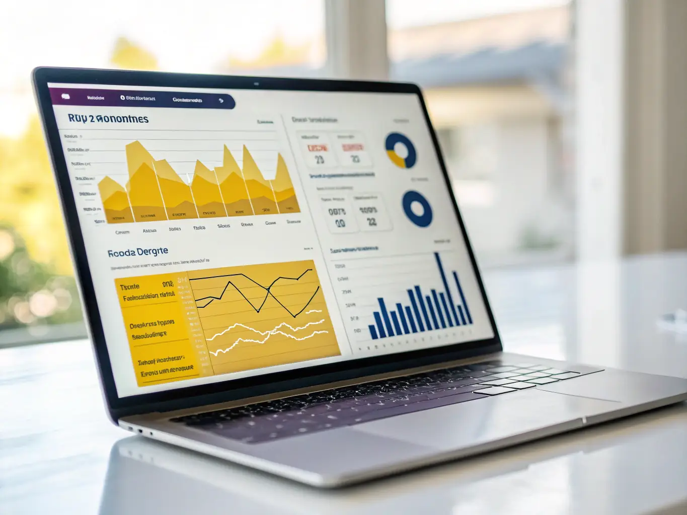A data visualization showcasing a lead scoring model, with different criteria and weightings assigned to various lead attributes and behaviors, resulting in a prioritized list of high-potential leads.