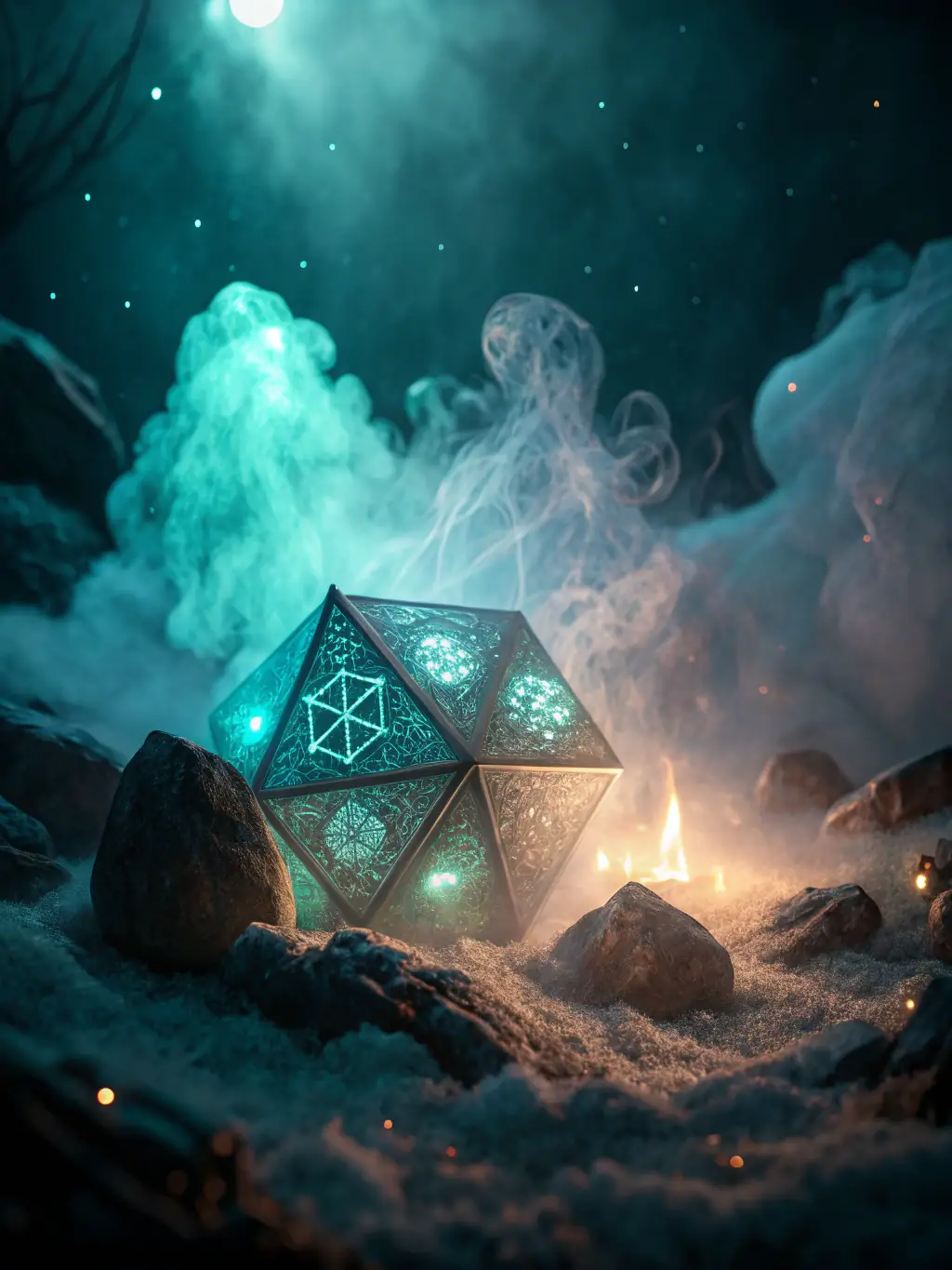 An abstract graphic representing a governance framework, with interconnected nodes symbolizing policies, compliance, and ethical considerations in AI usage, using a deep blue color scheme.