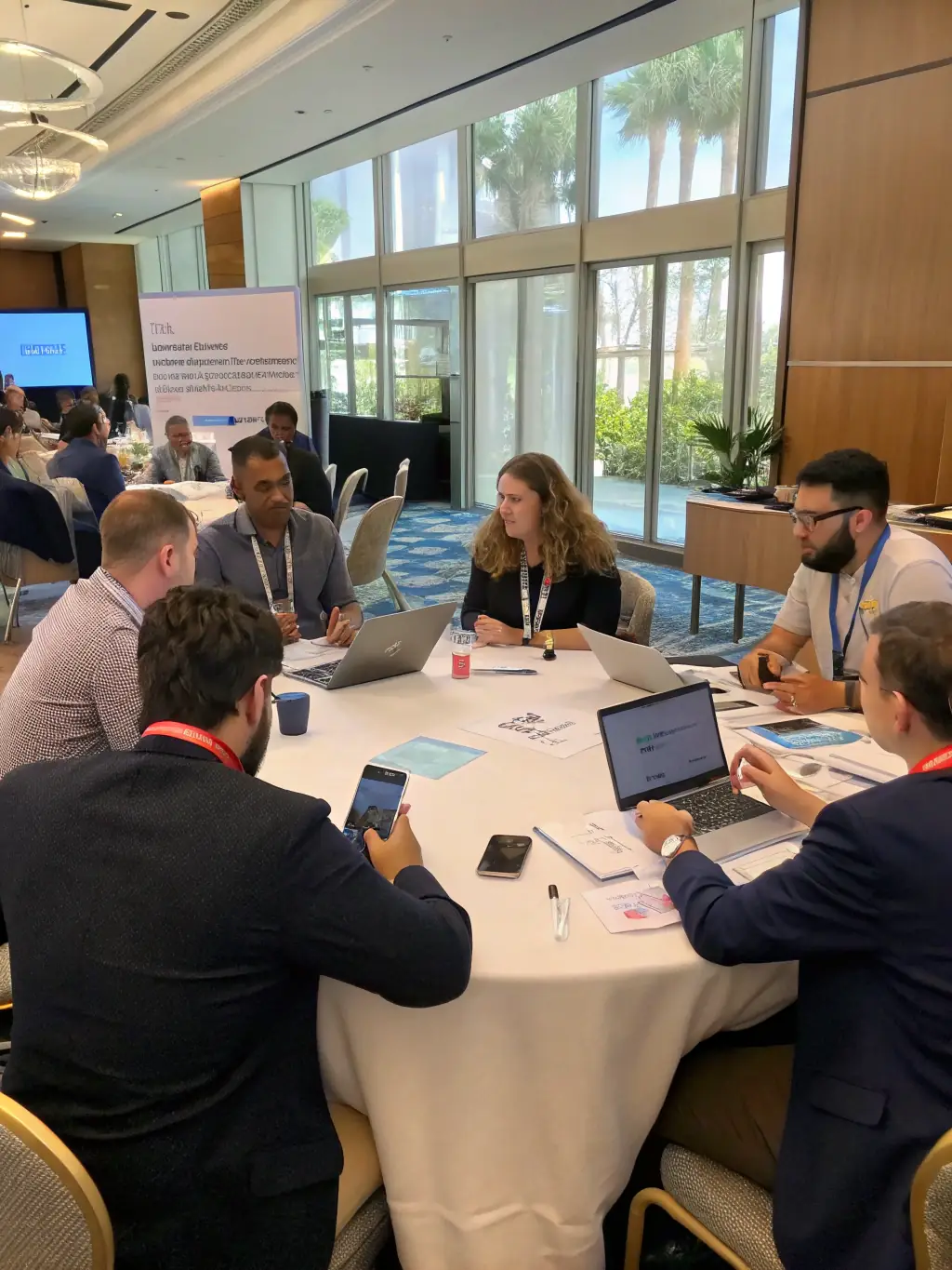 An image showcasing a group of enthusiastic customer advocates participating in a GTMstack-organized event, demonstrating their active engagement and positive brand representation.