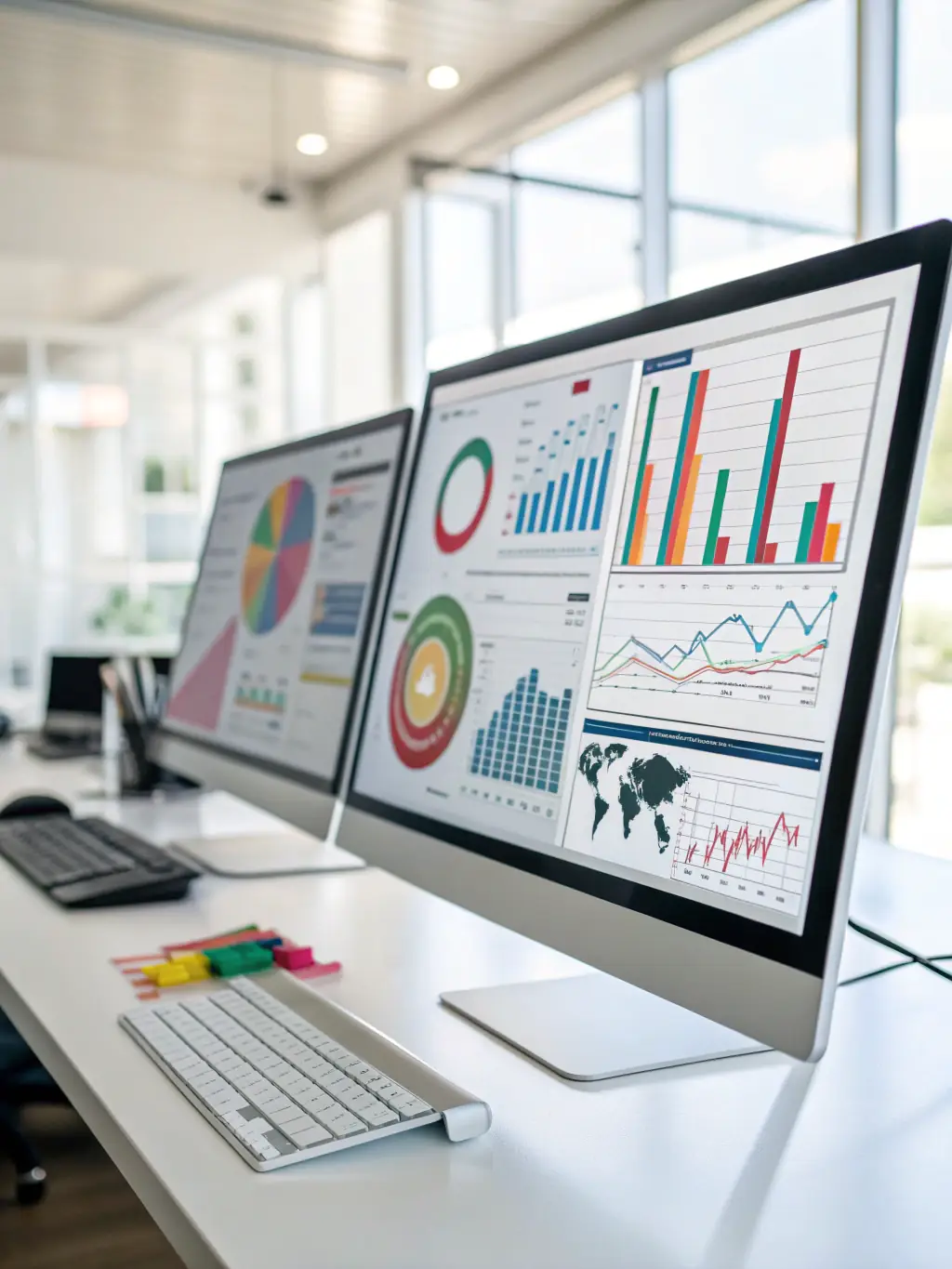 An A/B testing setup showing two email versions with different subject lines being tested to optimize open rates, illustrating the importance of data-driven optimization in B2B email strategy.