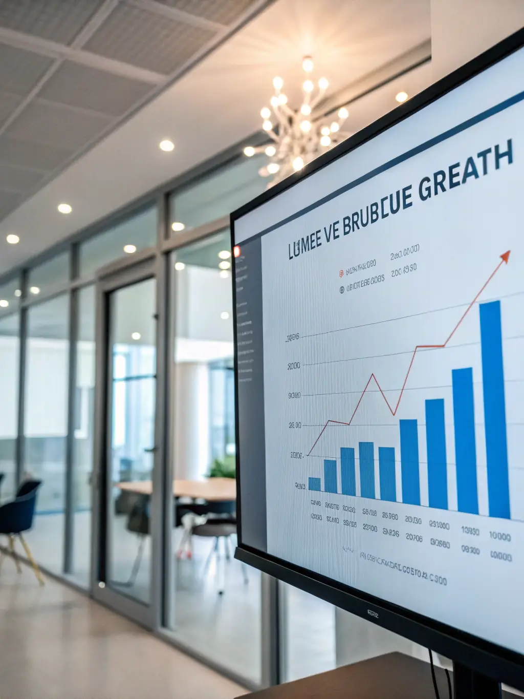 A graph showing a clear upward trend in revenue growth attributed to a strategic ABM implementation, highlighting the ROI.