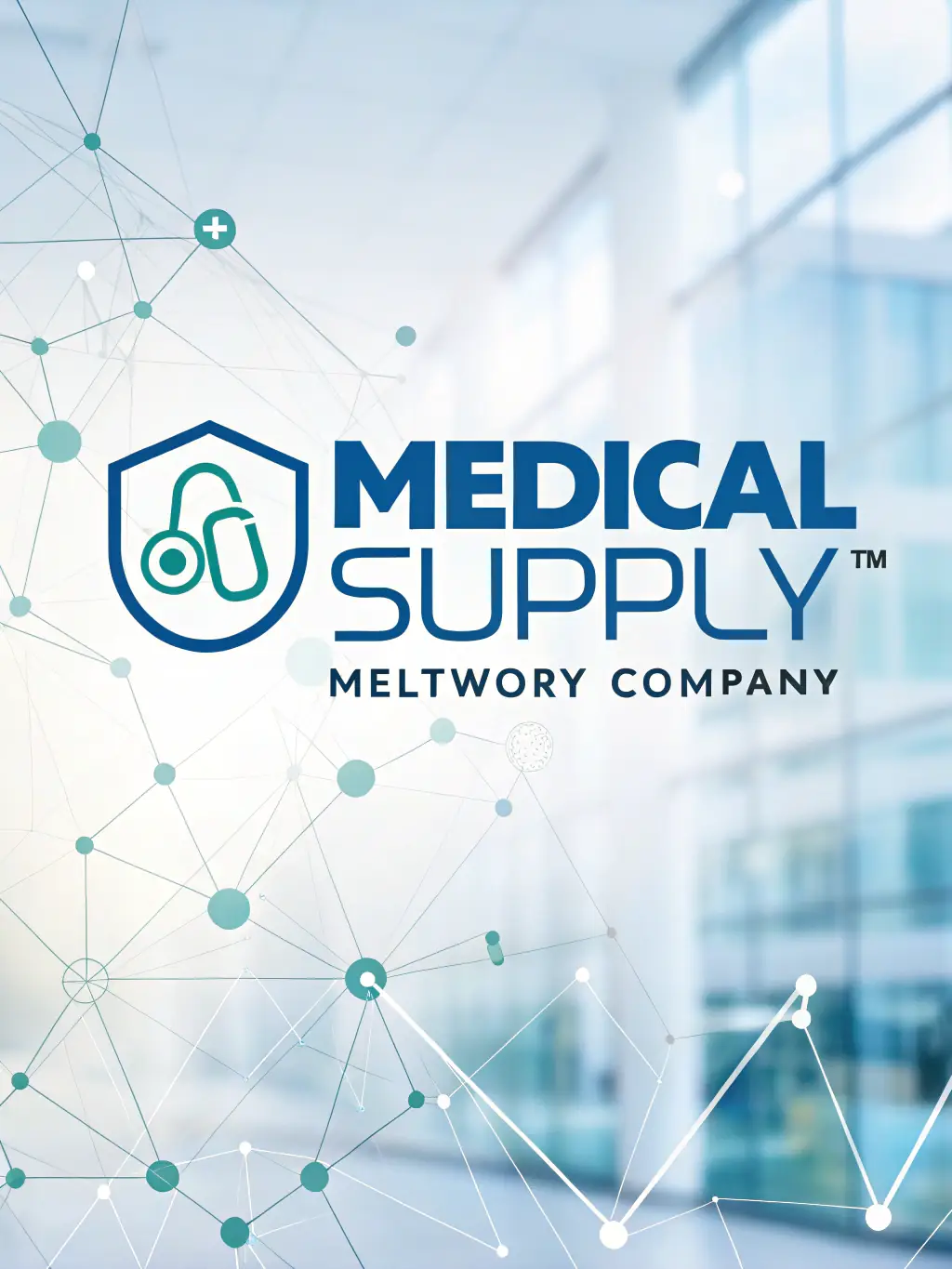 A minimalist icon representing the healthcare industry, such as a stylized caduceus or a heart with a data stream, set against a clean, modern background, symbolizing GTM Stack's expertise in healthcare SaaS marketing.