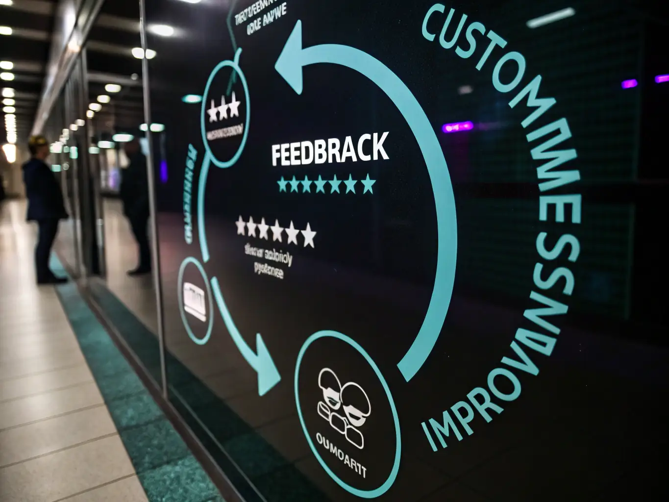 A visual representation of a growth loop, illustrating how customers are acquired, activated, and retained, leading to further acquisition and growth in a cyclical manner.